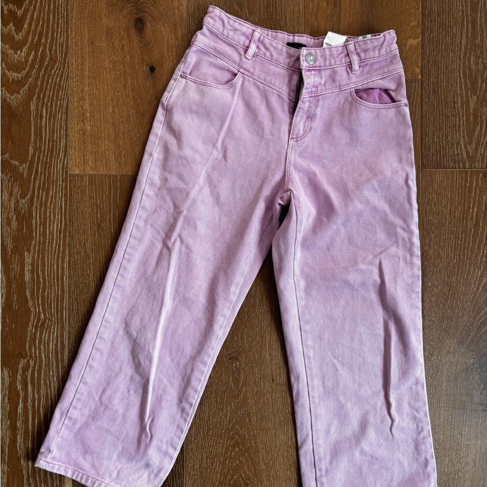 Ikks (French brand) Girls Straight Leg Jeans in Lavender